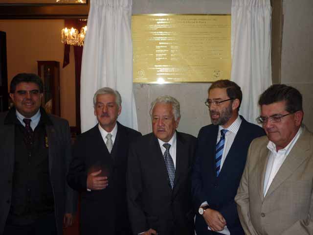 Placa en Mejico